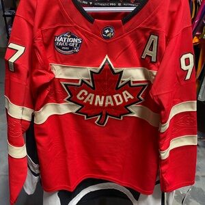 Mcdavid Red Canada Hockey Jersey